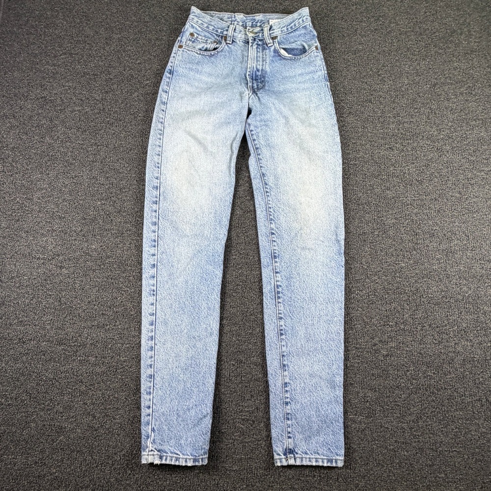 Lucky Brand Jeans Womens 4 70-02019 Blue Light Wash High Rise Straight EUC USA